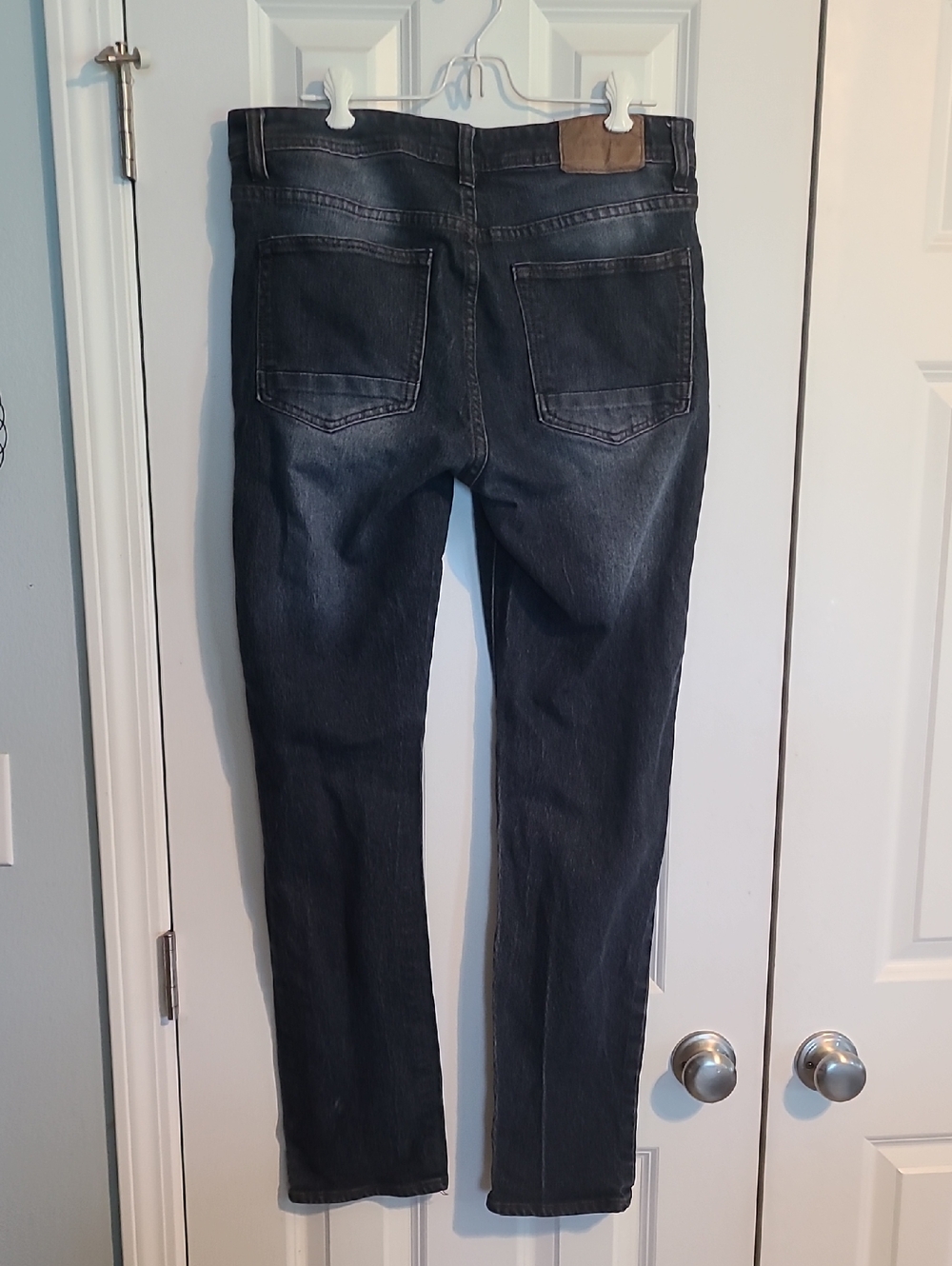 M•B•X Men’s Slim Jeans - Dark Blue - Picture 3 of 6